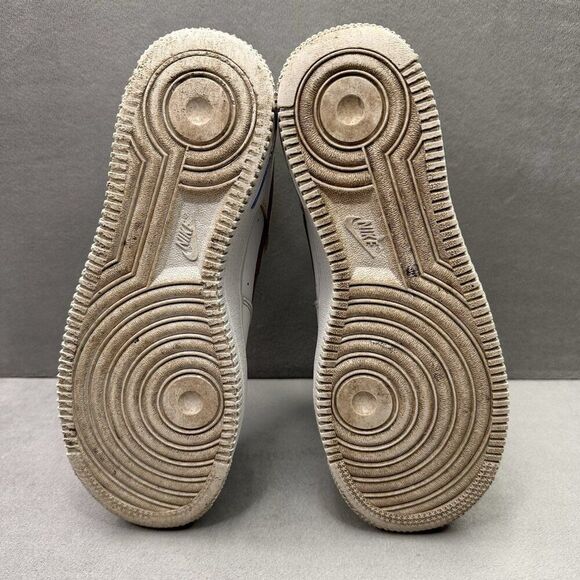 Womens 6.5 / 5Y Nike Air Force 1 Low LV8 Shoes White Magma Orange Multicolor - Picture 7 of 8